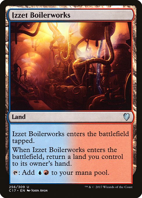 Izzet Boilerworks from Commander 2017