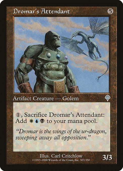 Dromar's Attendant highlighted card art