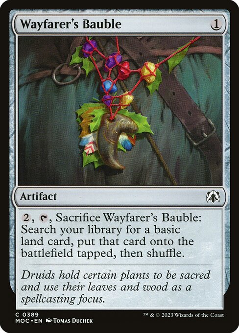 Wayfarer's Bauble from March of the Machine Commander