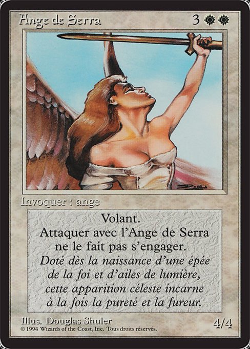 Serra Angel from Foreign Black Border