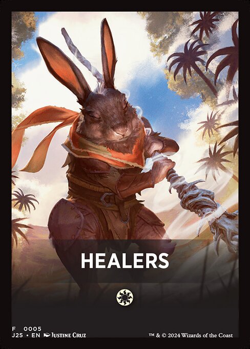 Healers highlighted card art