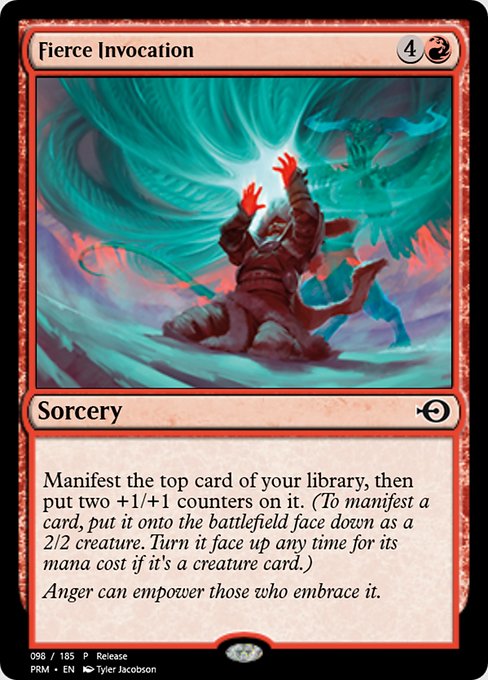 Fierce Invocation from Magic Online Promos