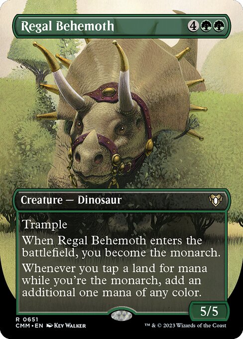 Regal Behemoth from Commander Masters