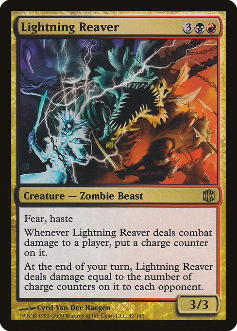 Lightning Reaver highlighted card art