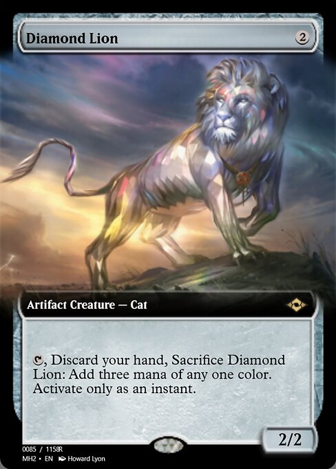 Diamond Lion highlighted card art