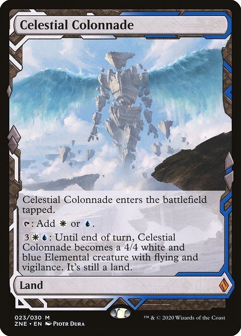 Celestial Colonnade from Zendikar Rising Expeditions