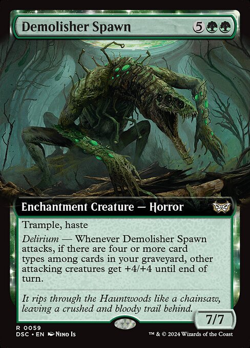 Demolisher Spawn from Duskmourn: House of Horror Commander