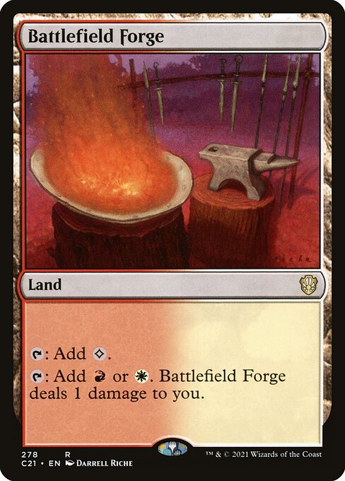 Battlefield Forge from Commander 2021