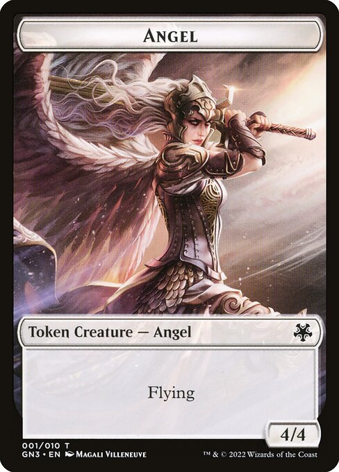 Angel from Game Night: Free-for-All Tokens