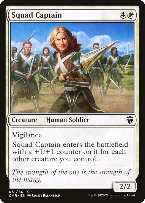 Squad Captain from Commander Legends