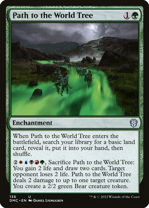Path to the World Tree from Dominaria United Commander
