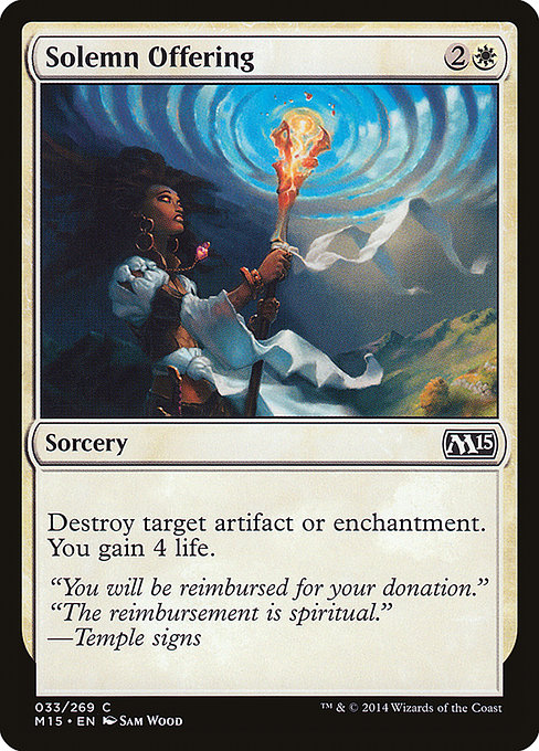 Solemn Offering from Magic 2015