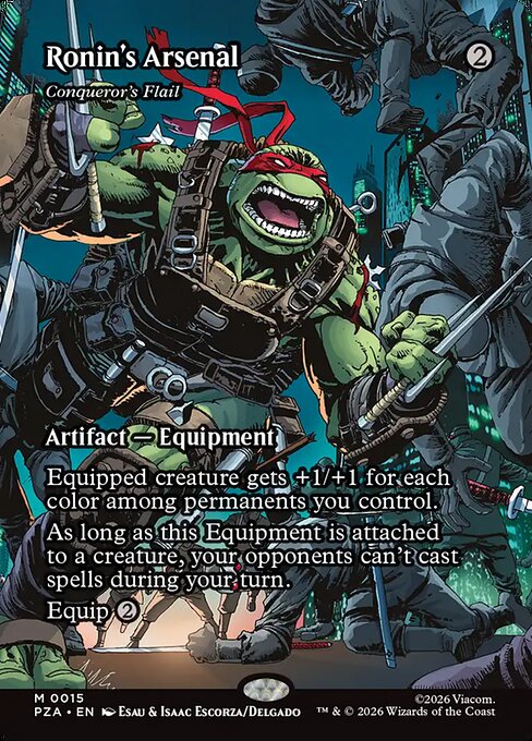 Conqueror's Flail from Teenage Mutant Ninja Turtles Source Material