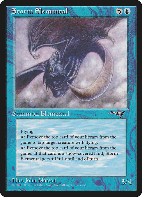 Storm Elemental from Alliances