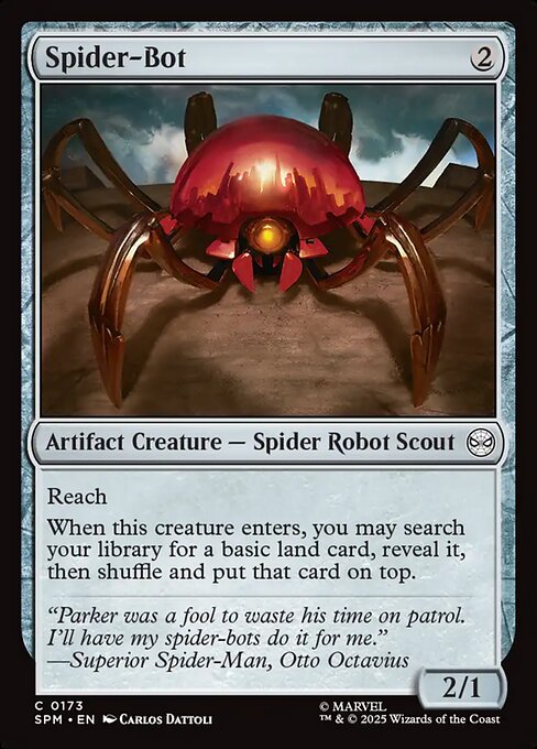 Spider-Bot highlighted card art