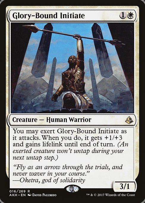 Glory-Bound Initiate from Amonkhet