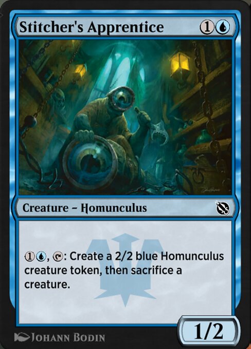 Stitcher's Apprentice highlighted card art