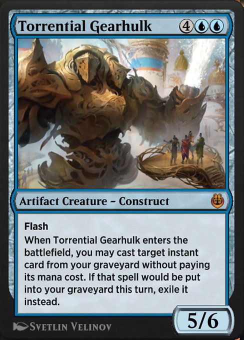 Torrential Gearhulk from Kaladesh Remastered