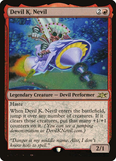 Devil K. Nevil highlighted card art