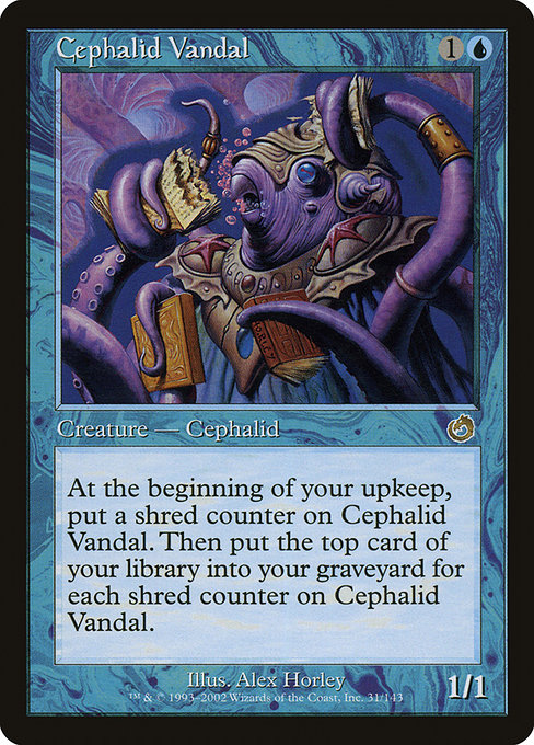 Cephalid Vandal highlighted card art