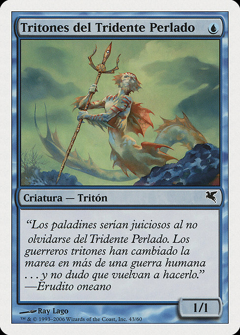Merfolk of the Pearl Trident from Salvat 2005