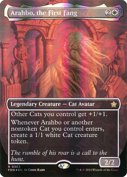 Arahbo, the First Fang highlighted card art