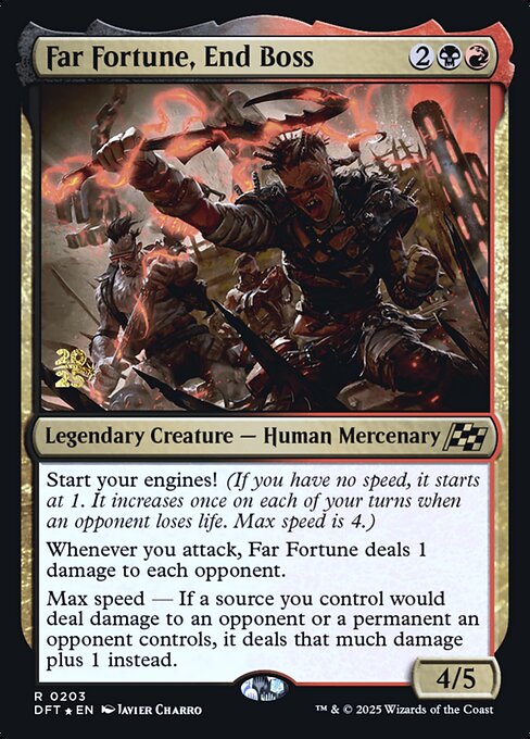 Far Fortune, End Boss highlighted card art