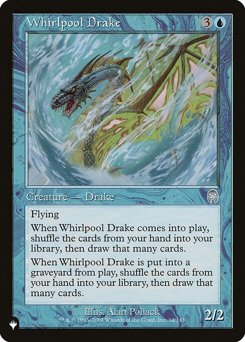 Whirlpool Drake highlighted card art