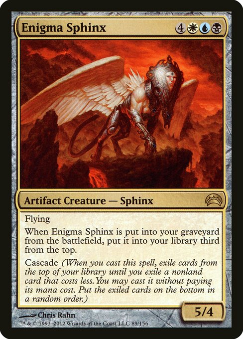 Enigma Sphinx from Planechase 2012