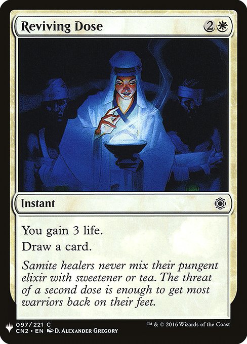 Reviving Dose highlighted card art