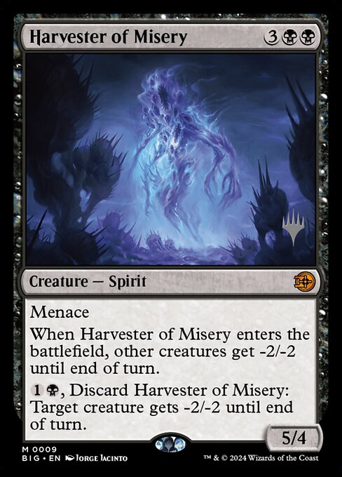 Harvester of Misery from The Big Score Promos