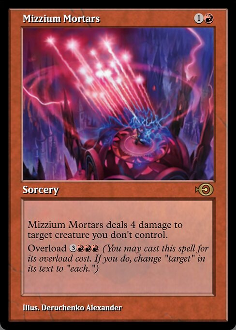 Mizzium Mortars from Magic Online Promos