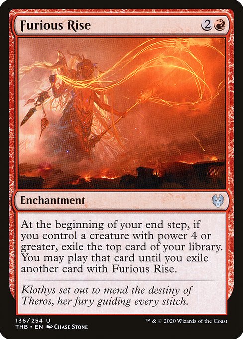 Furious Rise from Theros Beyond Death