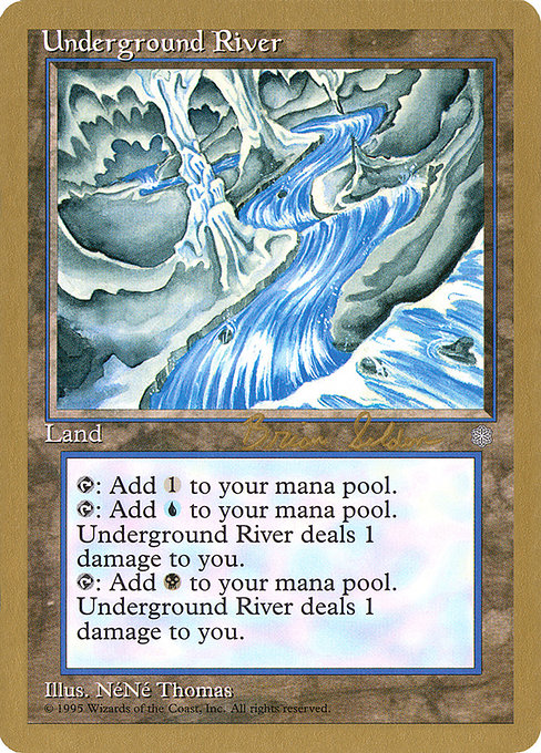 Underground River from World Championship Decks 1998