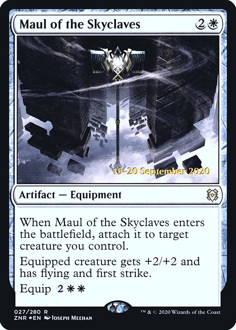 Maul of the Skyclaves from Zendikar Rising Promos