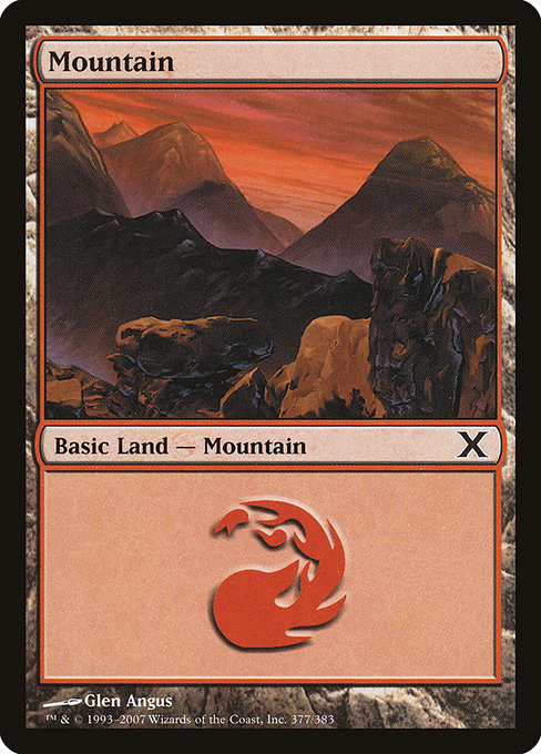 Mountain from Tenth Edition