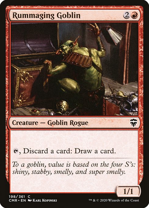 Rummaging Goblin from Commander Legends