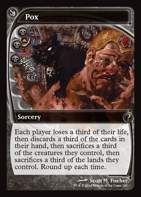 Pox highlighted card art