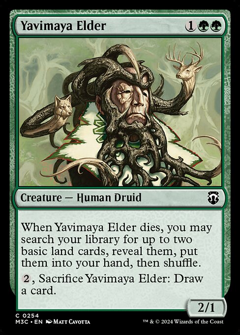 Yavimaya Elder from Modern Horizons 3 Commander
