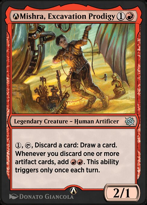 A-Mishra, Excavation Prodigy highlighted card art