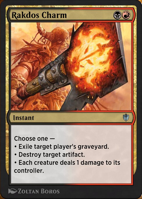 Rakdos Charm from Pioneer Anthology 1