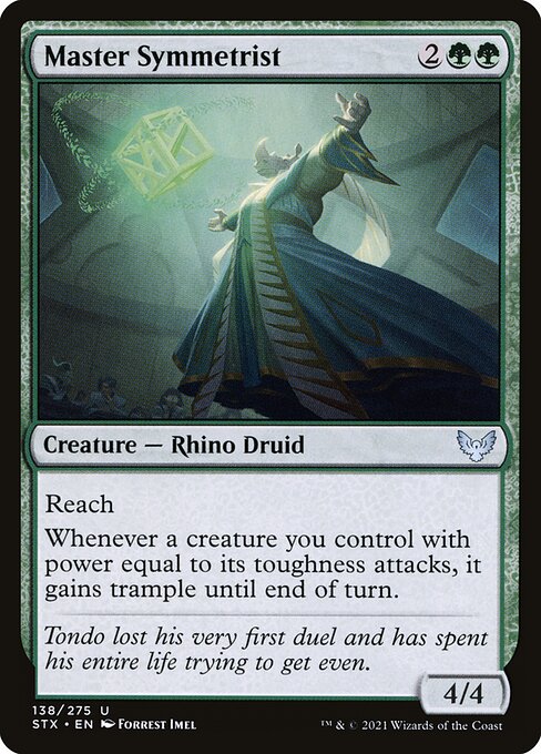 Master Symmetrist highlighted card art