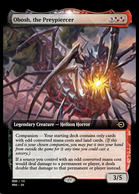 Obosh, the Preypiercer from Magic Online Promos