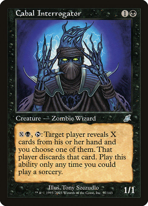 Cabal Interrogator highlighted card art
