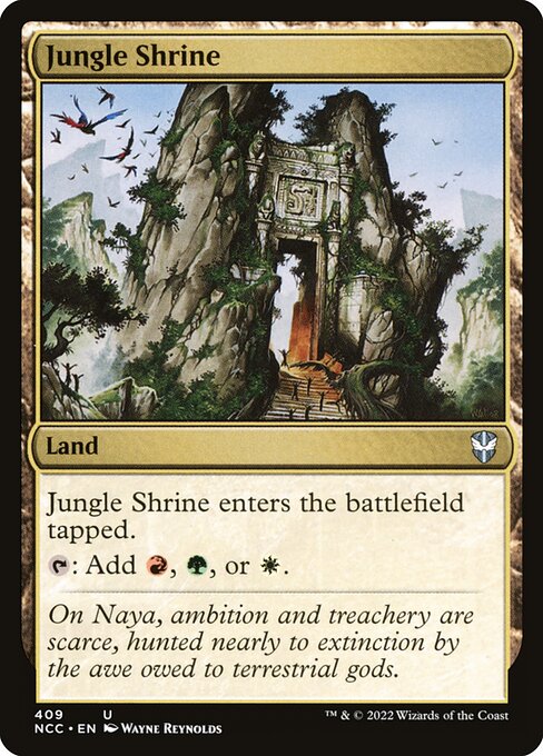 Jungle Shrine from New Capenna Commander