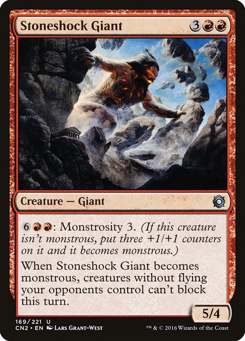 Stoneshock Giant from Conspiracy: Take the Crown