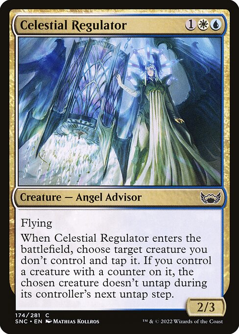 Celestial Regulator highlighted card art