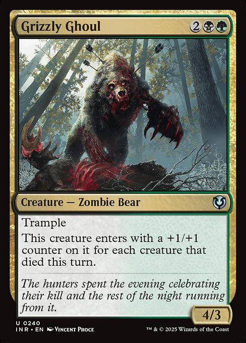 Grizzly Ghoul highlighted card art