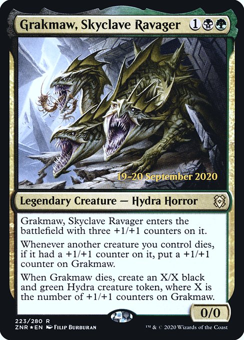 Grakmaw, Skyclave Ravager from Zendikar Rising Promos