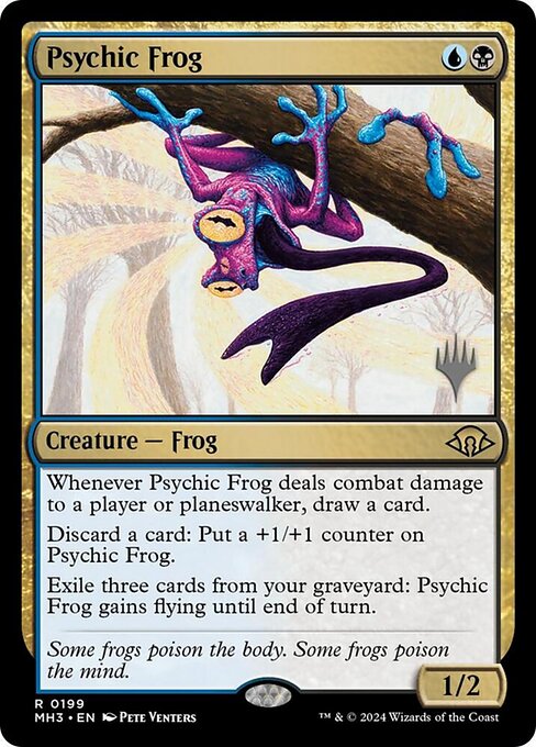 Psychic Frog highlighted card art